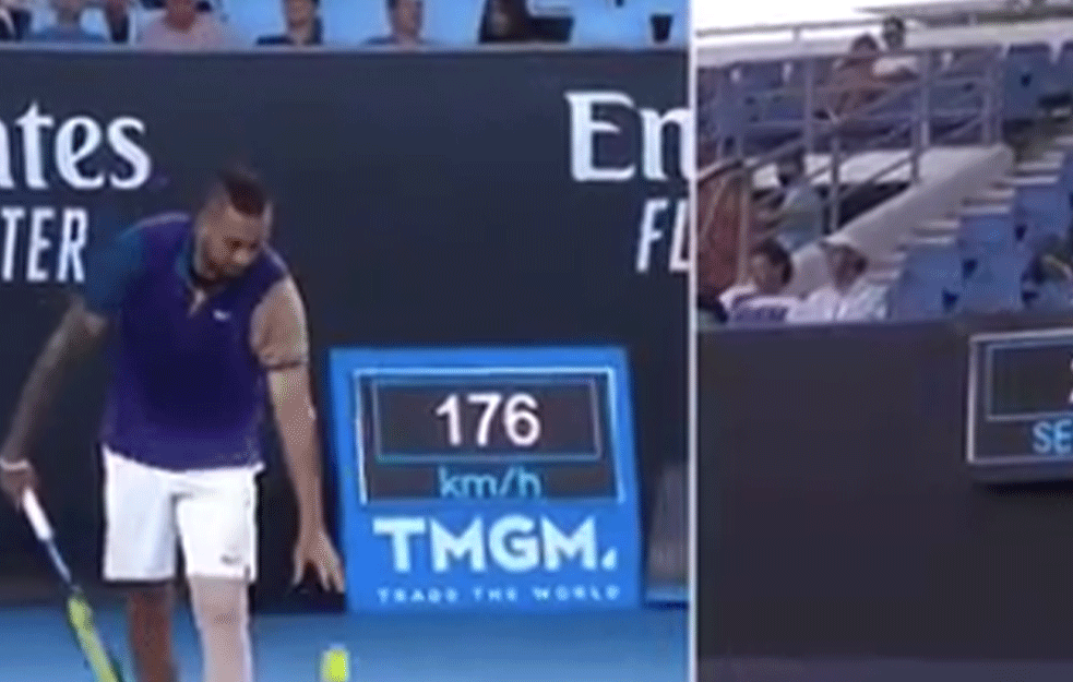 SKANDAL na turniru u Melburnu: Kirjos BESNEO i ODBIO DA IGRA , <span style='color:red;'><b>supervizor</b></span> ga ubeđivao da nastavi meč! (VIDEO)



