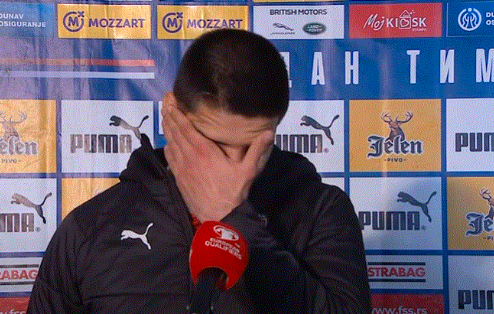 MITROVIĆ ZAPLAKAO: 'Sanjao sam to kao dete'! (VIDEO)

