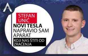 ON JE NOVI TESLA! Mladi <span style='color:red;'><b>inovator</b></span> STEFAN UNIĆ: Napravio sam aparat koji nas štiti od zračenja (VIDEO)