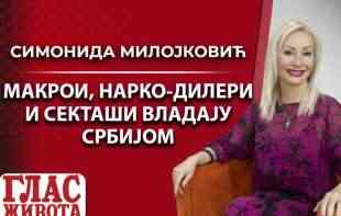SIMONIDA MILOJKOVIĆ: <span style='color:red;'><b>Makroi</b></span>, narko-dileri i sektaši VLADAJU Srbijom (VIDEO)