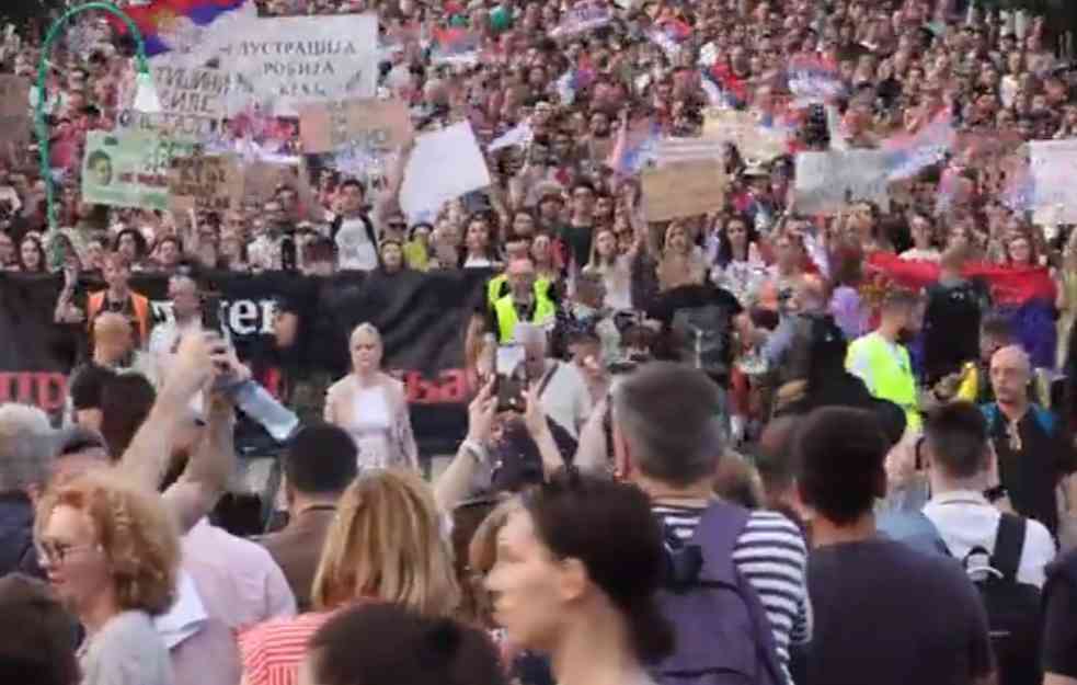 PROTESTI DANAS ISPRED TV PINK- A: Ovo je plan skupa i poruke organizatora pred novo okupljanje građana