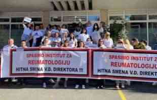 “SPASIMO STRUKU!” NOVI PROTEST radnika Instituta za reumatologiju: Zahtevaju SMENU DIREKTORA