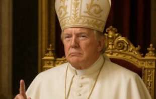 Papa <span style='color:red;'><b>Donald Tramp</b></span>: Predsednik Amerike izazvao haos u Italiji objavljivanjem fotke na kojoj je on papa