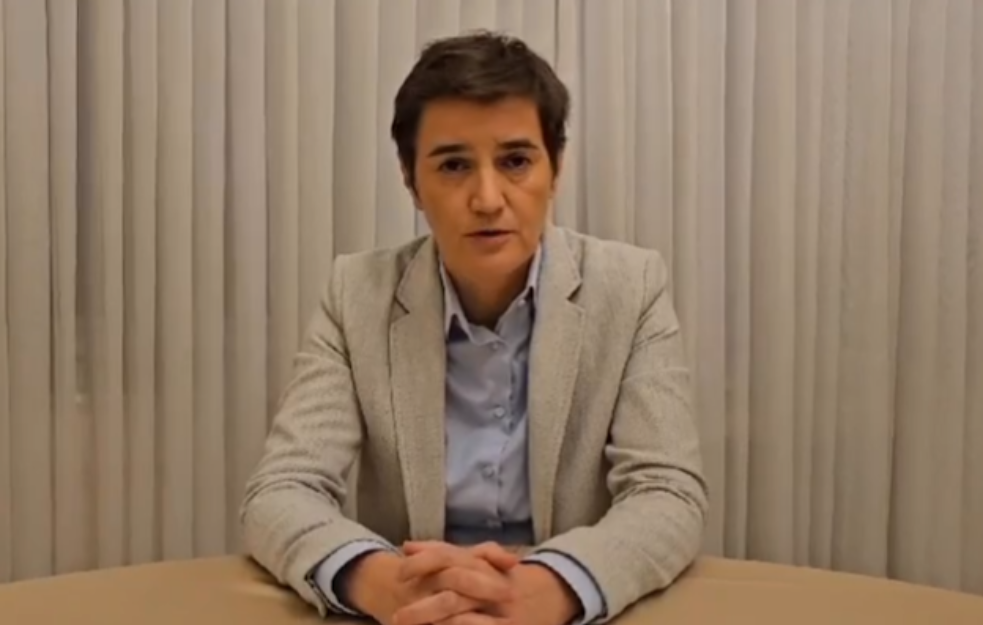 Oglasila se Ana Brnabić o događajima u Zaječaru