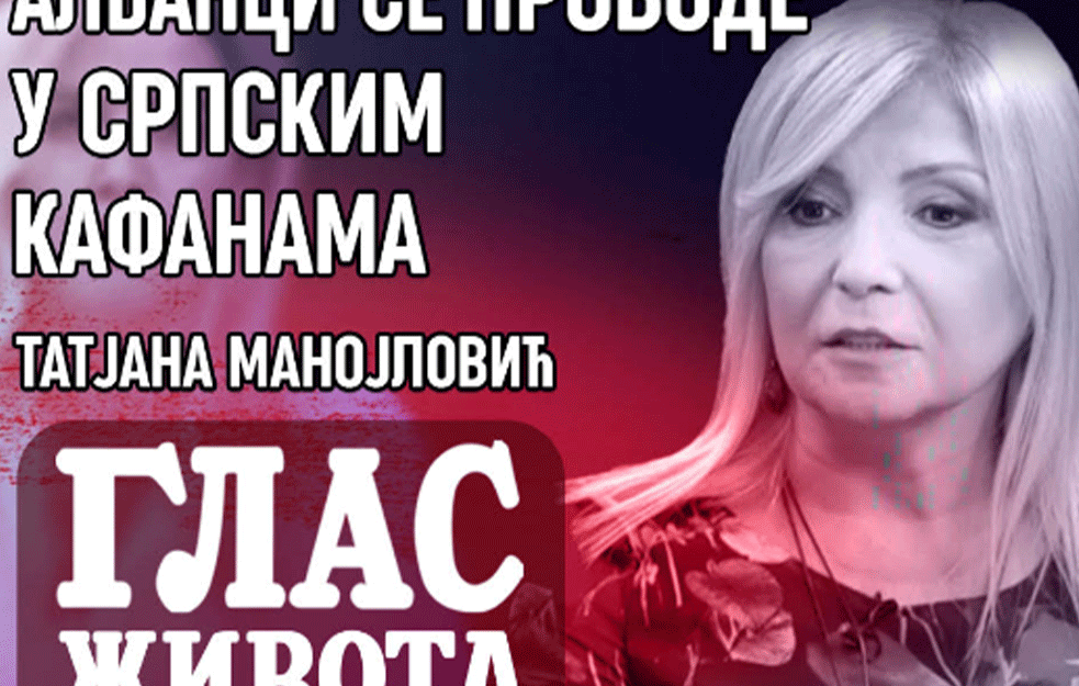 Tatjana Manojlović: Albanci se provode u srpskim kafanama, svetinje su održale Srbe na Kosovu (VIDEO)