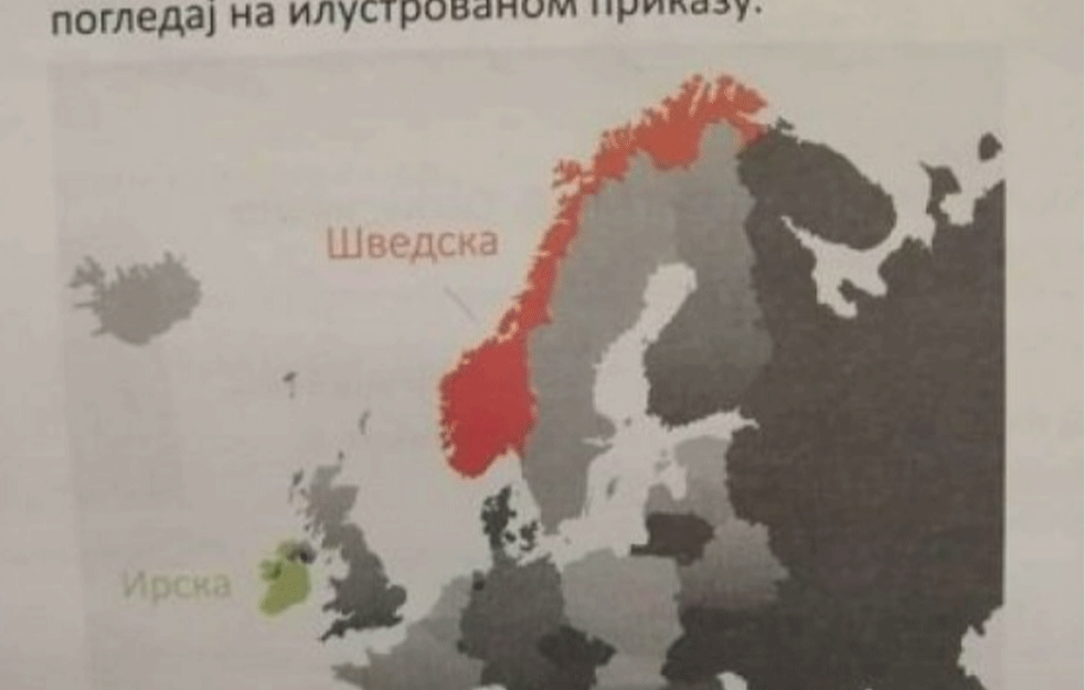  Šta zna dete gde je Švedska? Da li će knjige sa KATASTROFALNOM GREŠKOM biti <span style='color:red;'><b>povučene iz prodaje</b></span>? 