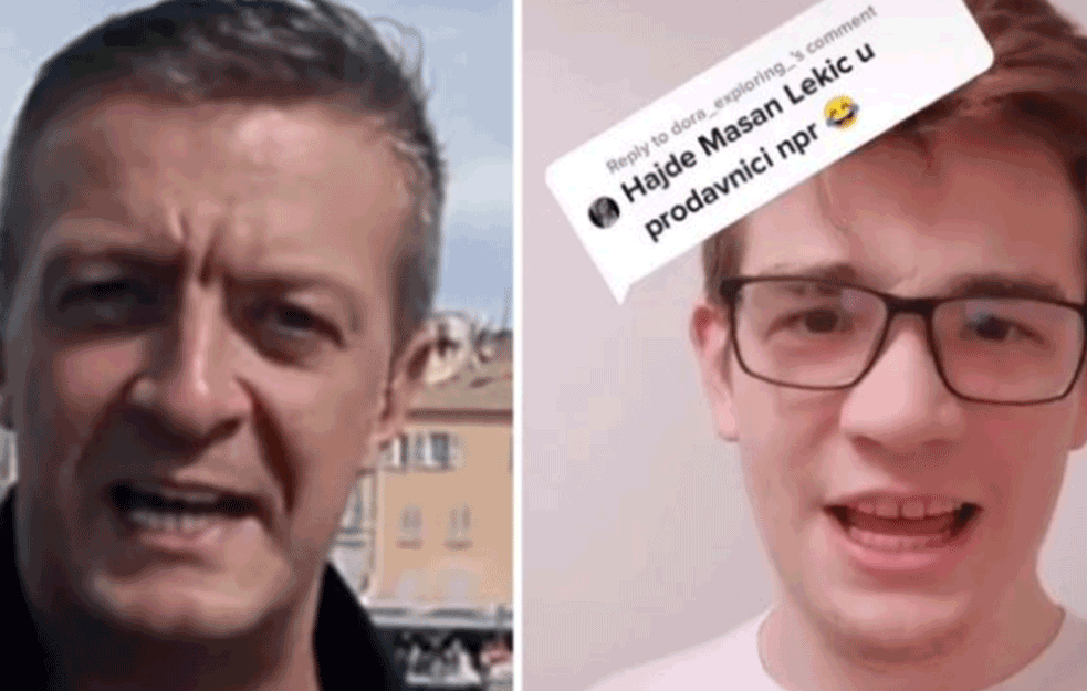 URNEBESNA IMITACIJA MAŠANA LEKIĆA: Izveštaj iz prodavnice kao sa MESTA ZLOČINA! (VIDEO) 