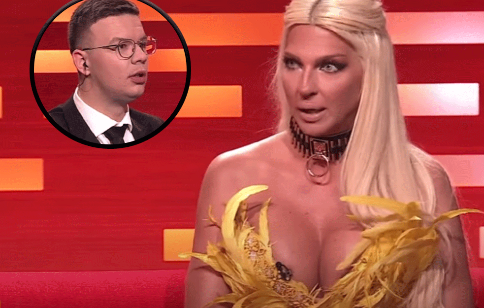 VODITELJ 'SPUSTIO' KARLEUŠU, GLEDAOCI ODMAH REAGOVALI: Na polemiku o Evroviziji joj odgovorio 'Kad te neće u Srbiji'!