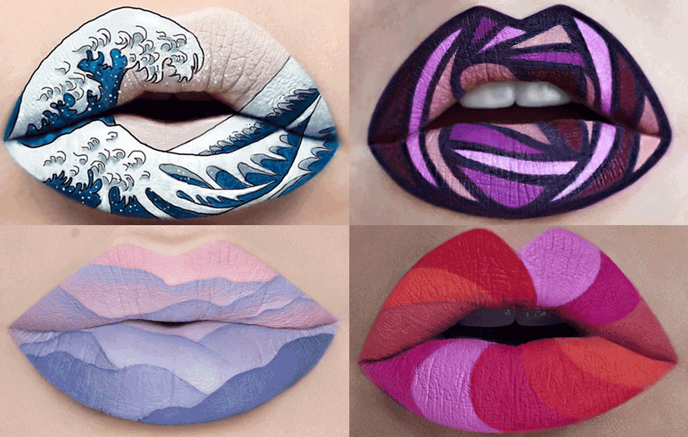 PRETVARA USNE U ŠARENA REMEK-DELA: Ovako izgleda proces rada ove instagram umetnice! (VIDEO) 