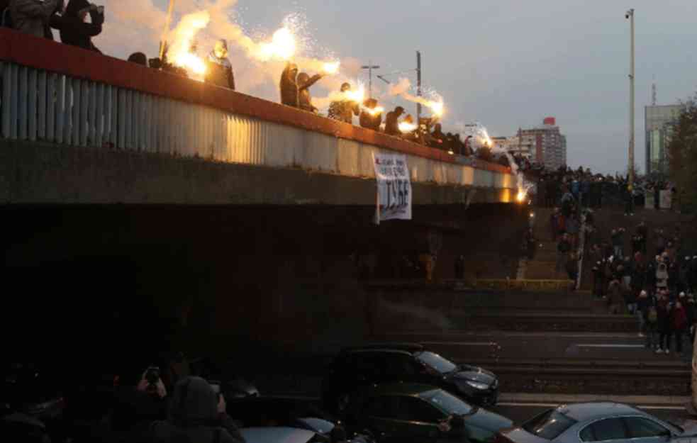 INCIDENT NA NOVOBEOGRADSKOM KRUŽNOM TOKU! Namerno udario devojku automobilom