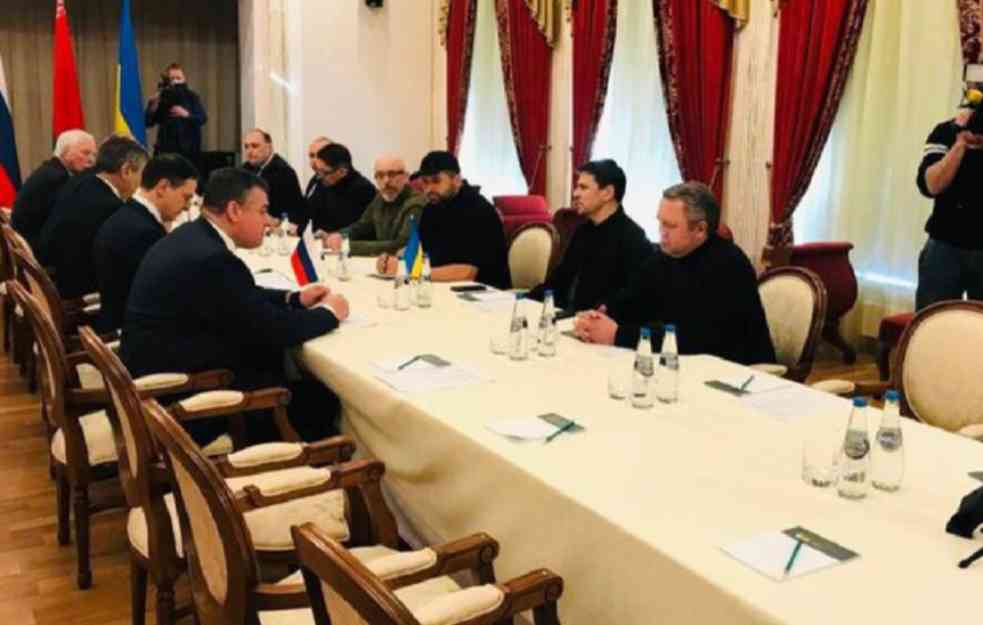 VEČERAS NOVI SASTANAK: Druga runda pregovora Moskve i Kijeva, Ukrajina ostaje pri svojim stavovima