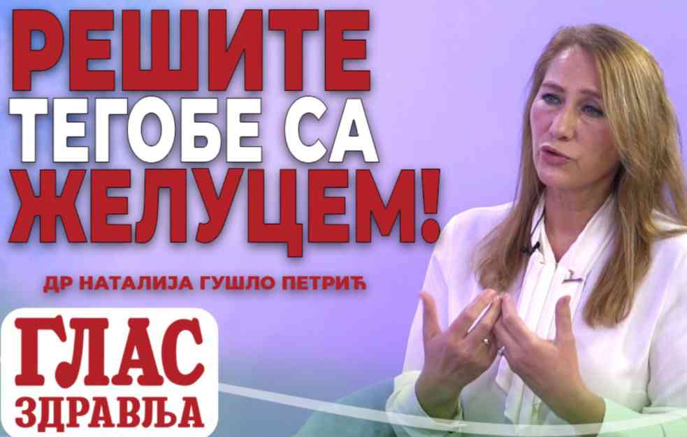 DR NATALIJA GUŠLO: Uradite ovo i rešite probleme sa želucem! (VIDEO)