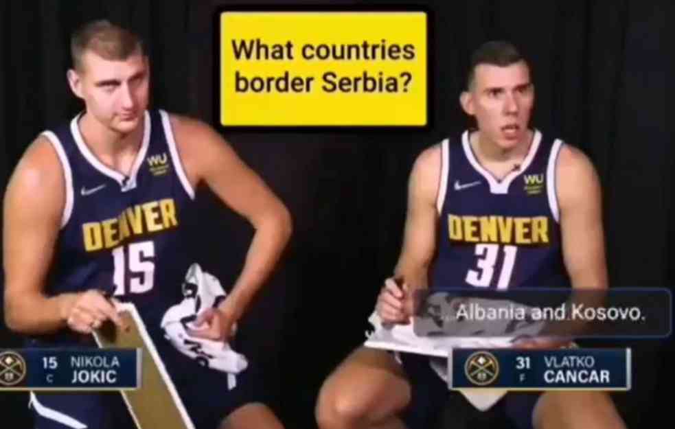 KOSOVO JE SRBIJA! Jokić "drži lekcije" Amerima i van terena... (VIDEO)