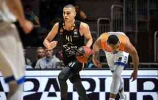 PARTIZAN PREJAK ZA BARANE: Rutinska pobeda crno-belih, Mornar potopljen u hali Aleksandar Nikolić (VIDEO)