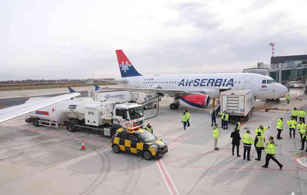 Air Serbia u martu prevezla 15% putnika više nego u isto vreme 2023.