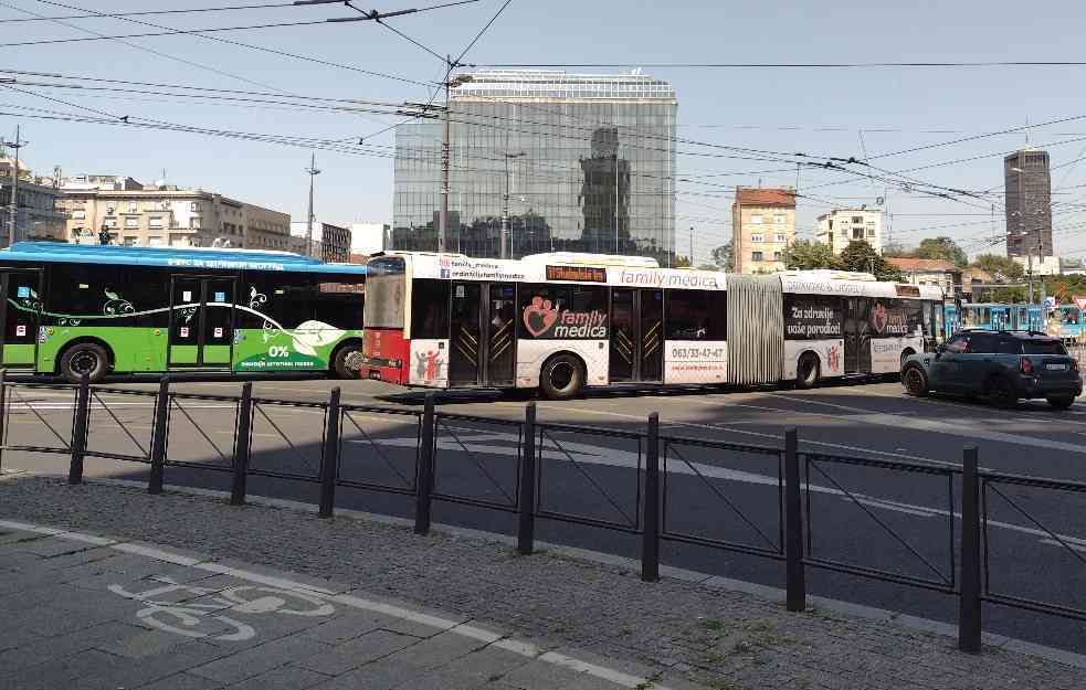 Trasa ovih pet linija u Beogradu se menja od danas