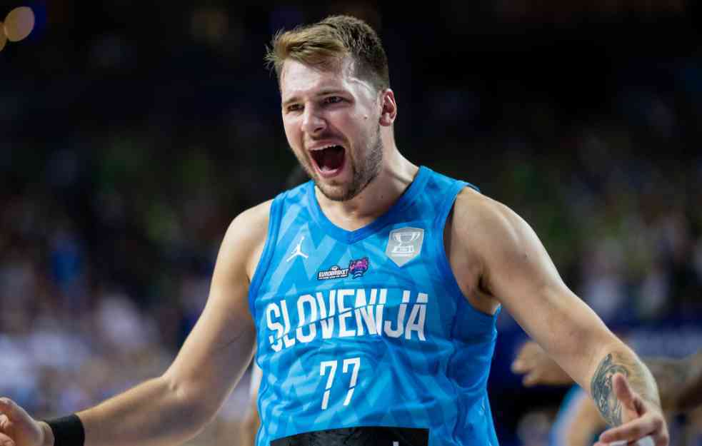Dončić predvodi Slovence na Evrobasketu!