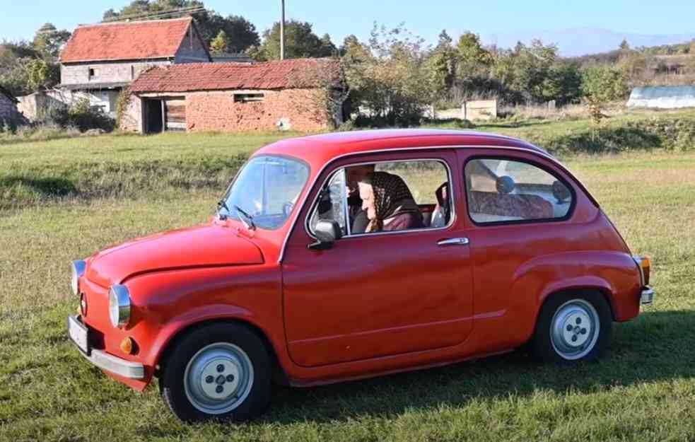 BAKA VINKA (80) GAZI FIĆU KAO OSMU DECENIJU! Vozi kao Šumaher, a pogledajte kako pozira pored motora (VIDEO, FOTO)