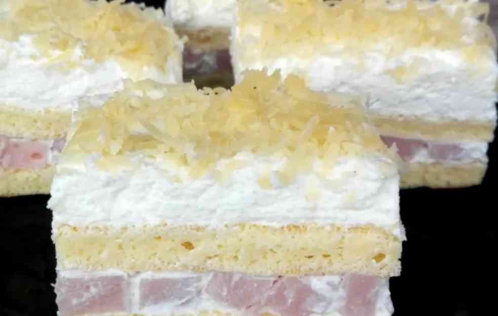 BEZ OVE SLANE TORTE NE SME DA PROĐE NIJEDNA SVEČANA TRPEZA: Uvek prva ode sa stola, gosti je NAJVIŠE VOLE