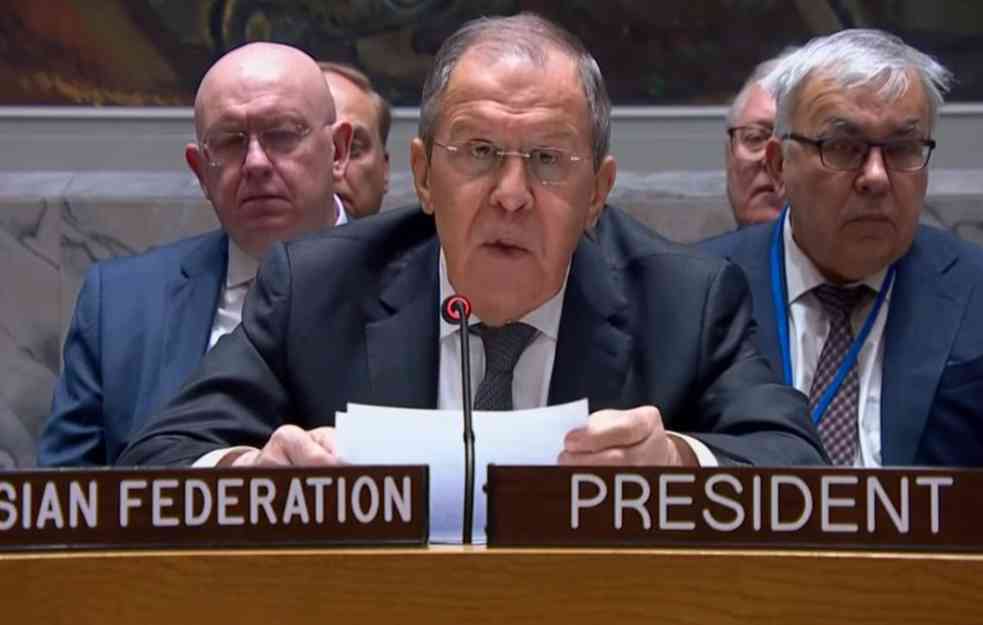 LAVROV: NATO ujedinio Rusiju, na Zapadu vlada šizofrena logika