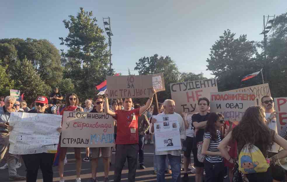 Objavljen plan za 11. protest „Srbija protiv nasilja“ zakazan za 15. jul