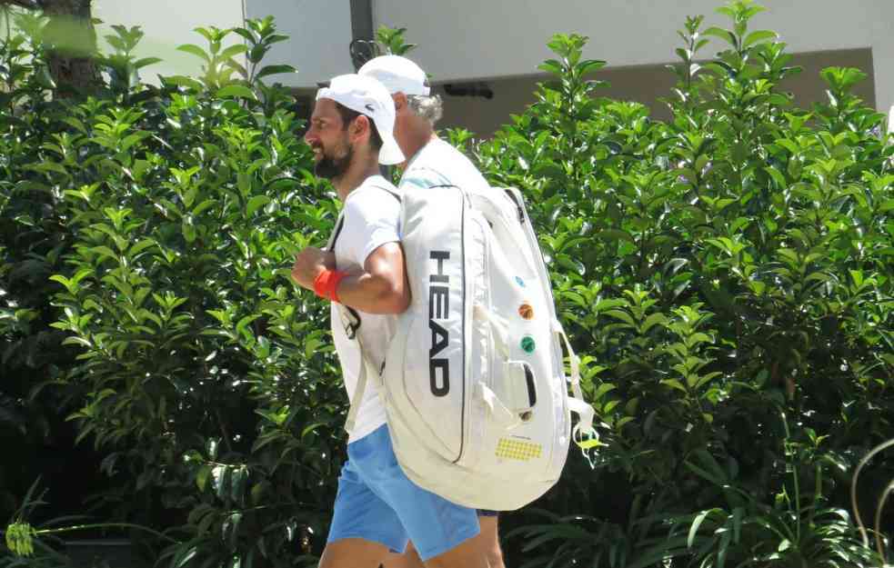 Novak se vratio treninzima