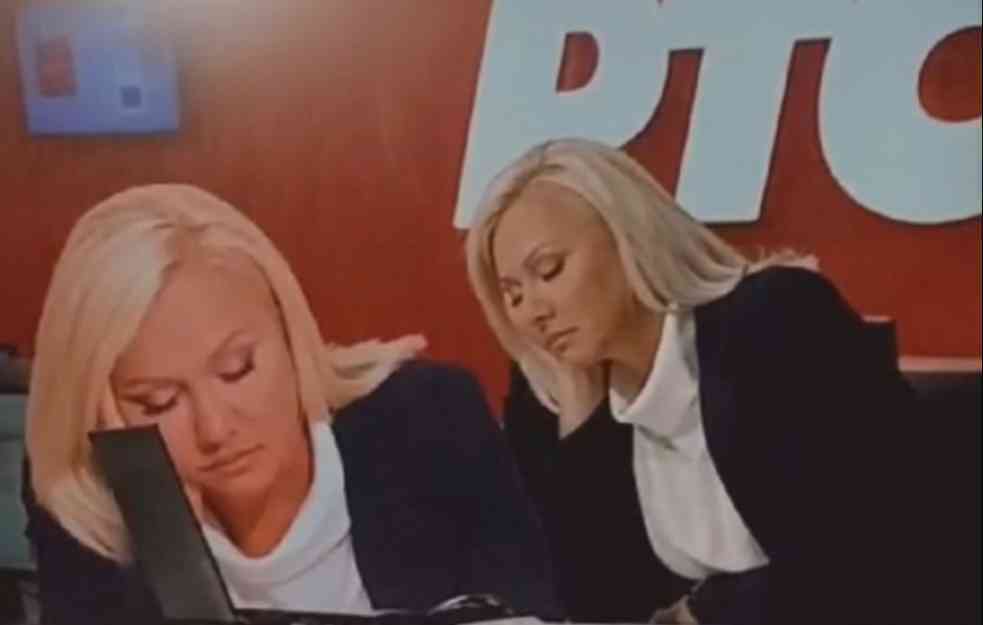 IVONA PANTELIĆ VODITELJKA RTS-A ZASPALA U STUDIJU