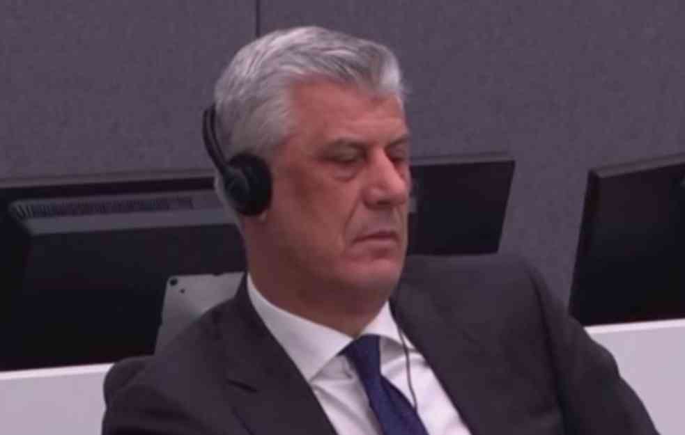 Hašim Tači se izjasnio da nije kriv po svakoj tački optužnice za ometanje pravde