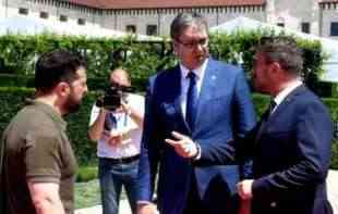 Zelenski zahvalio Vučiću na inicijativi za obnovu ukrajinskih naselja