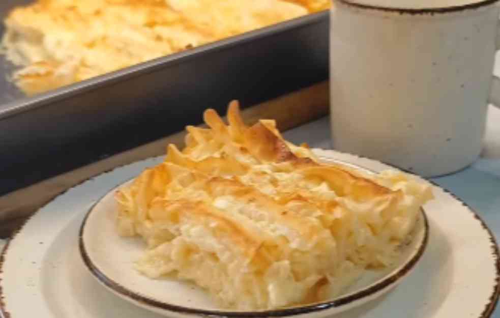 Fenomenalan recept: Pita sa sirom - nova fenomenalna verzija omiljenog jela sa ovih prostora
