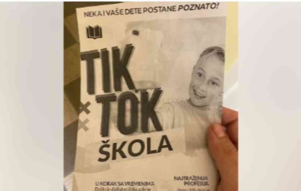 LUDILO! VIŠE OD 30 ODSTO DECE ŽELE DA POSTANU INFLUENSERI: Letak za 