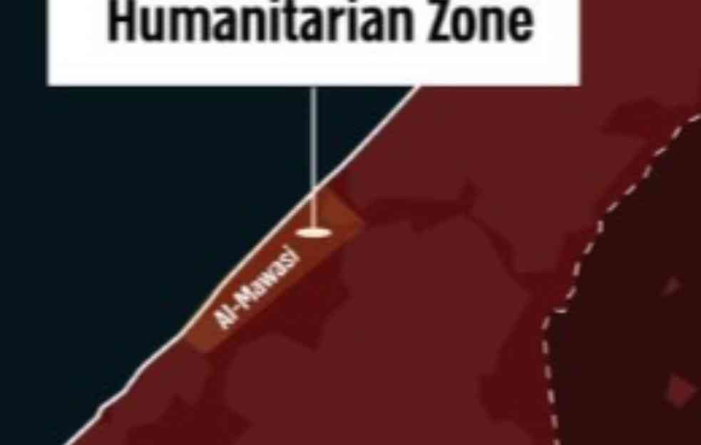 STRAŠAN TEROR! PALESTINCIMA REČENO DA BEŽE DUŽ MORSKE OBALE: Izraelska vojska objavila novu "humanitarnu zonu" za evakuaciju (FOTO)