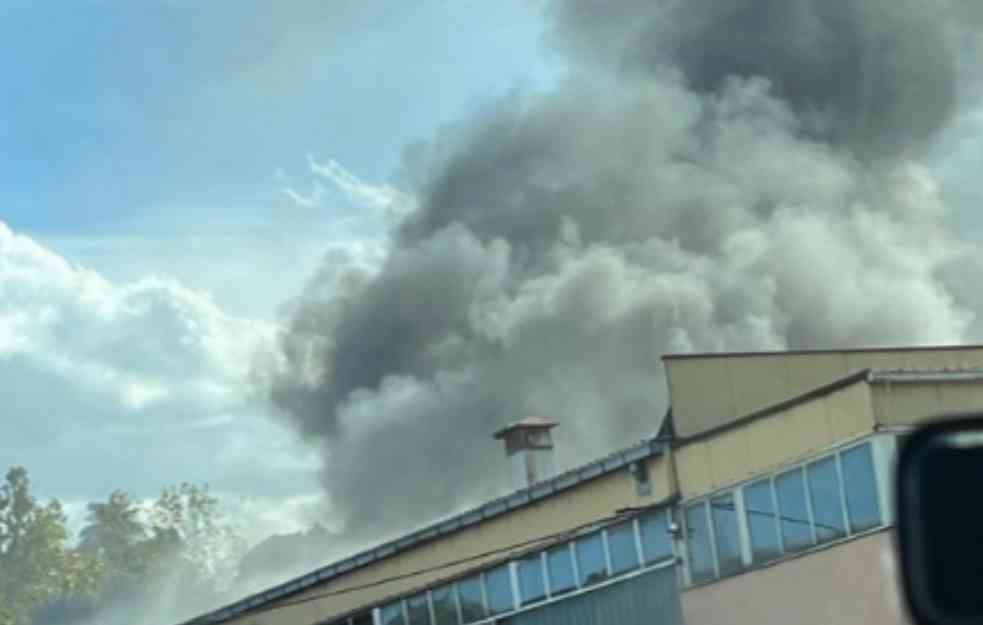 GORI IMR RAKOVICA: Požar gase oko 20 vatrogasaca (VIDEO)