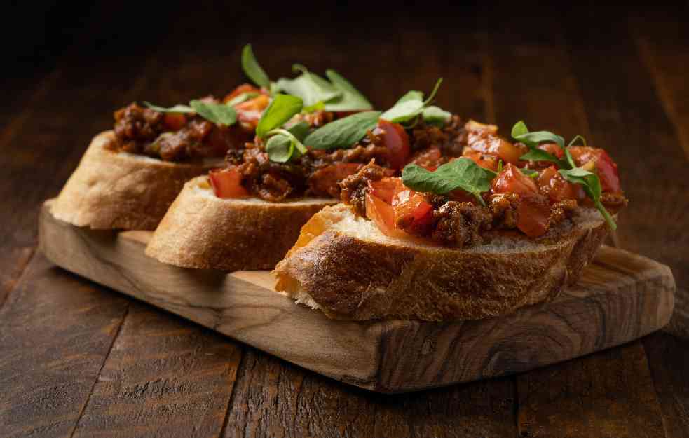 Lagani i hrskavi brusketi po italijanskom receptu