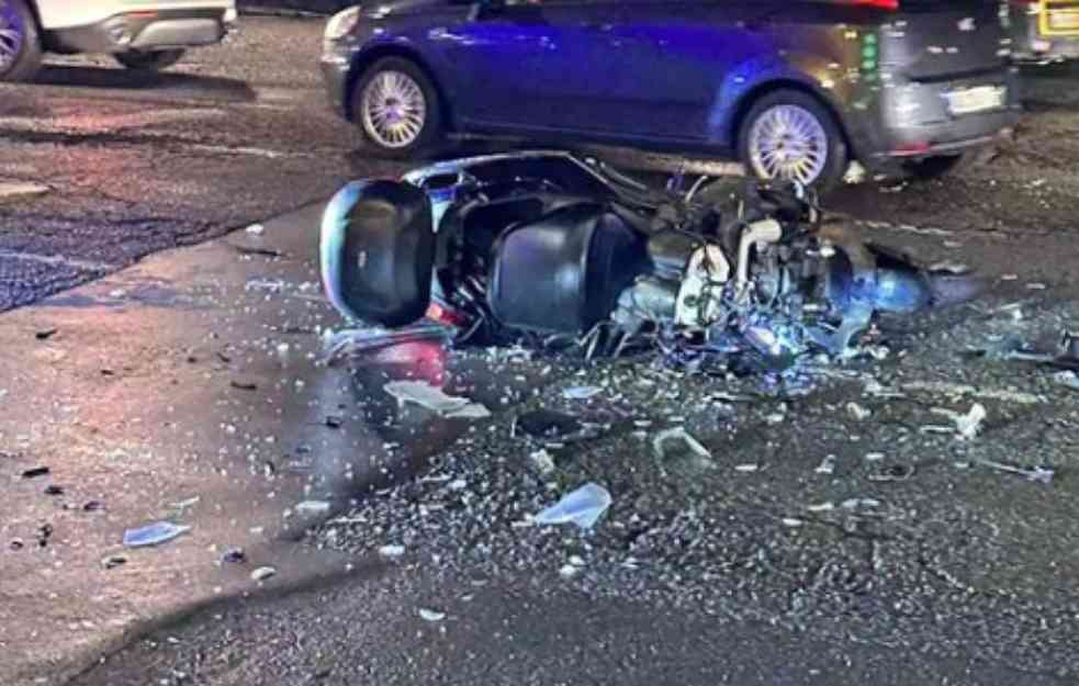 TEŠKA NESREĆA NA KONJARNIKU: Motociklista prevezen na VMA, stvaraju se gužve (FOTO)