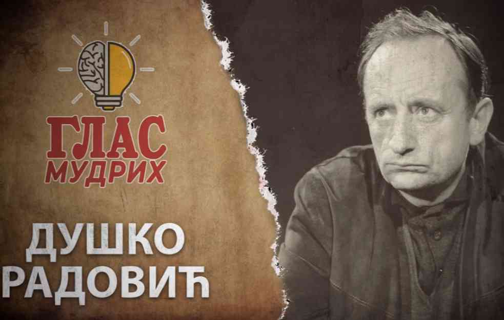 Poznati citat Duška Radovića koji nam govori da je: Zemlja dobra — ljudi su problem