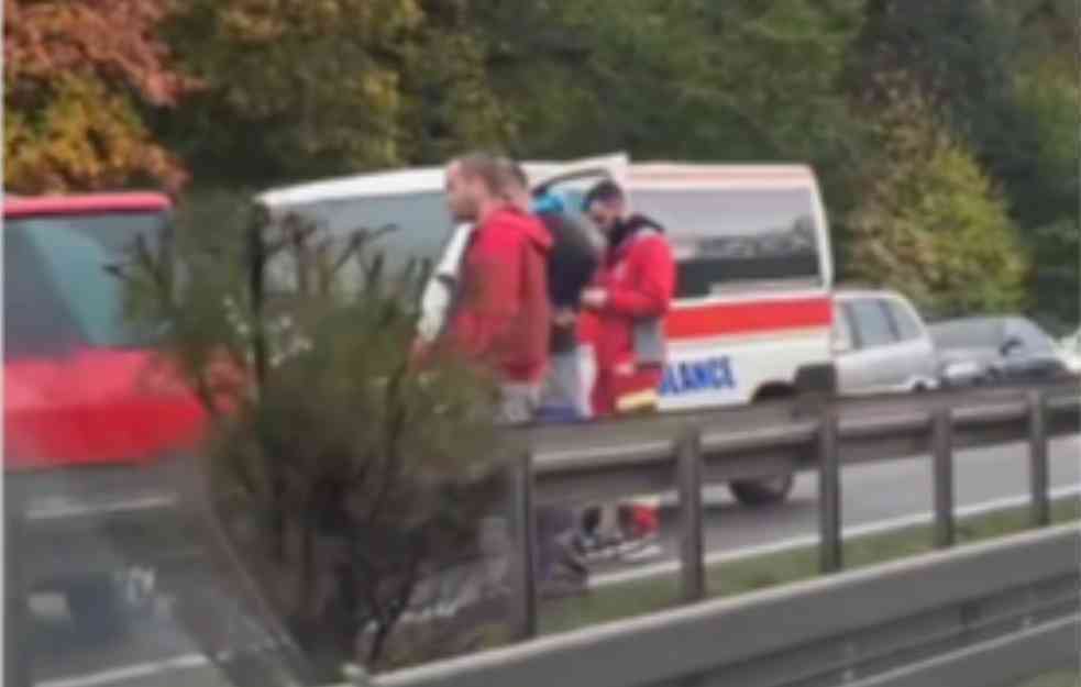 UDES NA AUTO-PUTU, VELIKI ZASTOJ od aerodroma ka Beogradu