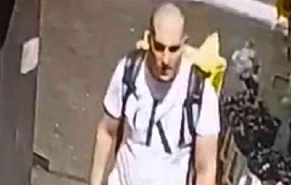 AKO PREPOZNATE OVOG MUŠKARCA ZOVITE POLICIJU :Potraga za razbojnikom iz Beograda (FOTO)