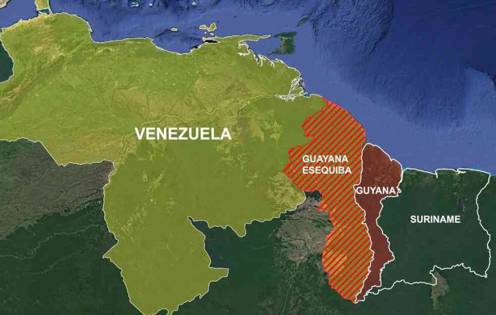 Šta se krije iza spora Venecuele i Gvajane?