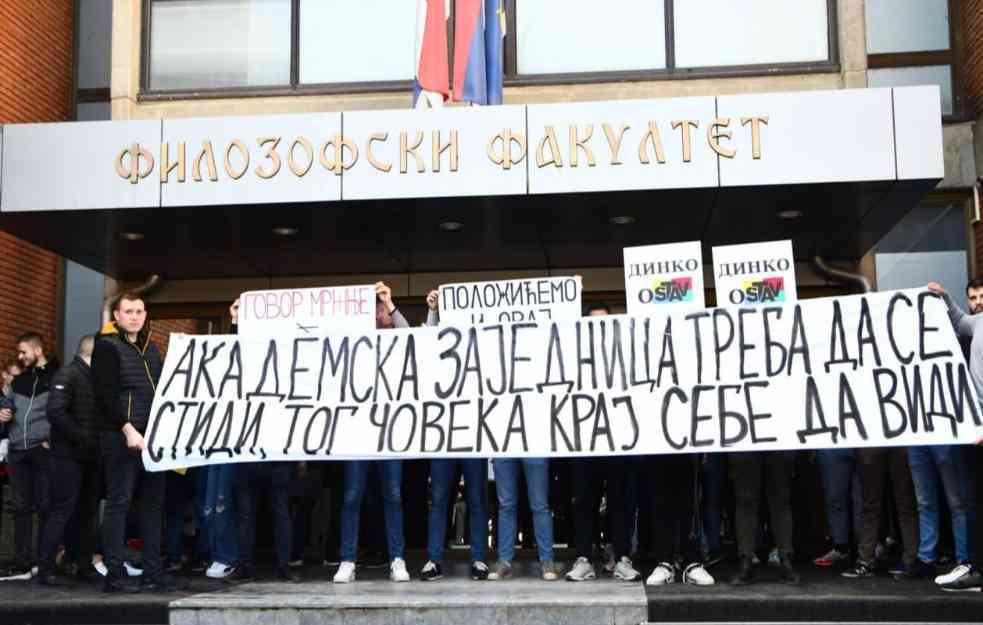 Profesori Filozofskog fakulteta u Beogradu predali ODLUKU O ŠTRAJKU