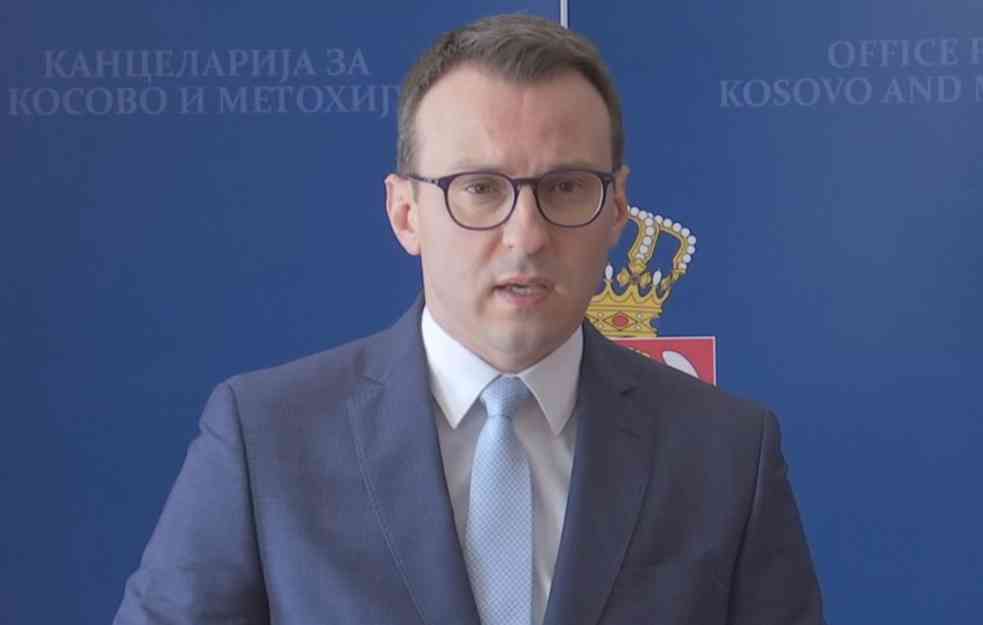 Petković: Kurti otvoreno preti nasiljem Srbima na Vidovdan