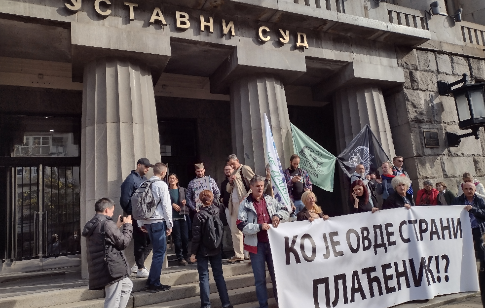 “ZaUSTAVimo Rio Tinto! NEĆE KOPATI!” – Građani pozvani na protest u četvrtak ispred Ustavnog suda 