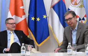 N<span style='color:red;'><b>ORMAN</b></span> U OPROŠTAJNOJ POSETI: Vučić zahvalan Kanadi za podršku Srbiji