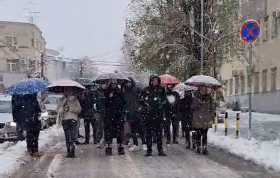 Zastani, Srbijo" odali poštu poginulima u padu nadstrešnice na Železničkoj stanici u Novom Sadu