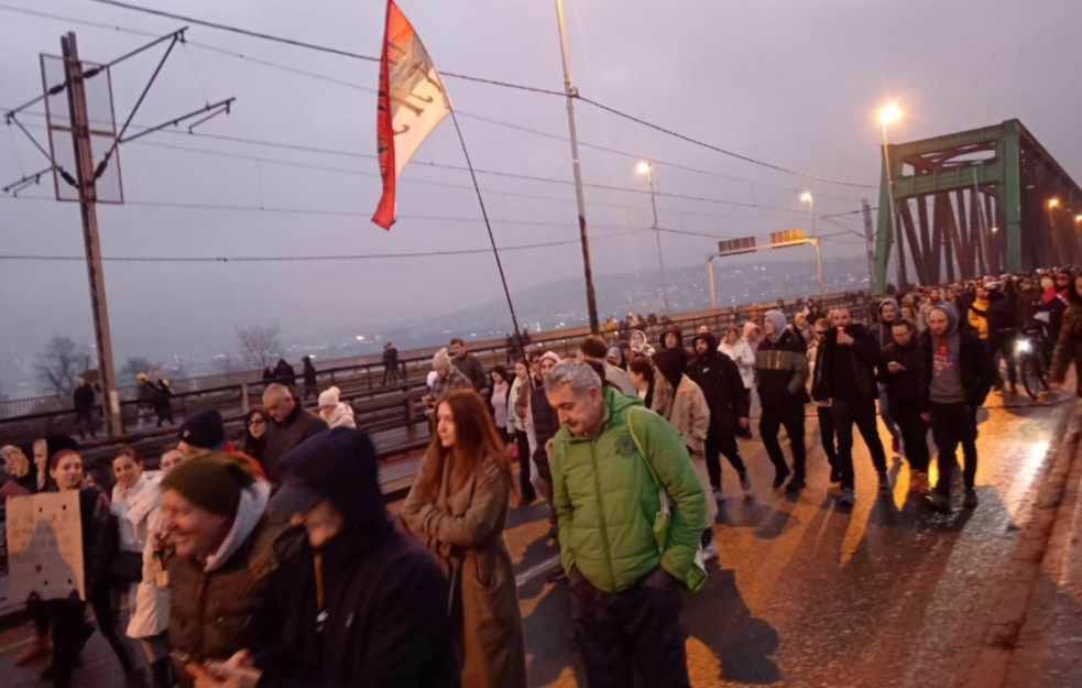 Studenti za nedelju najavili sedmočasovnu blokadu mosta Gazela
