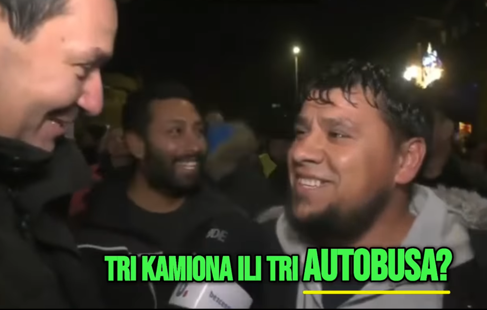 "Kamionom za Vučića iz Kruševca": Video-klip sa protesta u Jagodini izazvao smeh na društvenim mrežama