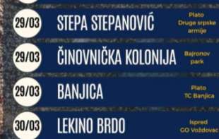 Ko organizuje plenume na opštini <span style='color:red;'><b>Voždovac</b></span>?