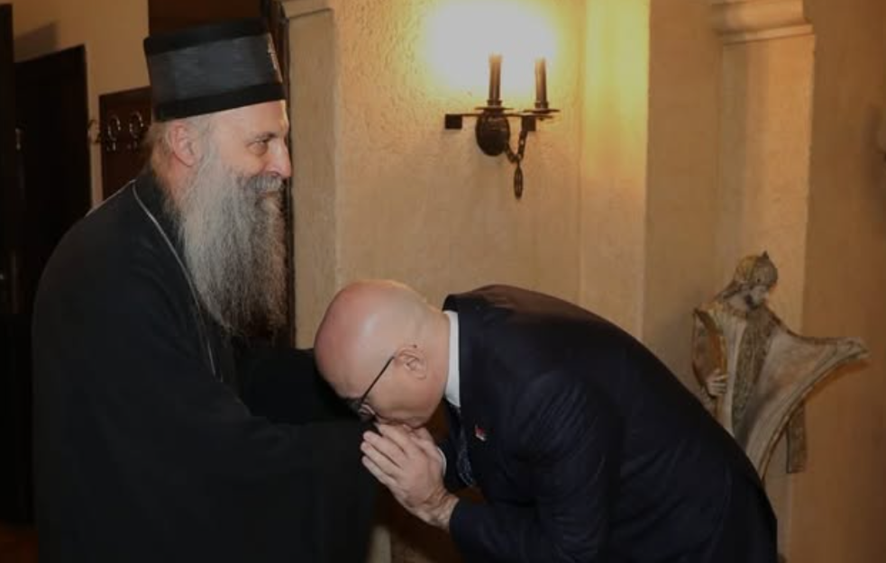 Patrijarh Porfirije i Vučević razgovarali o važnosti narodnog jedinstva i očuvanju mira