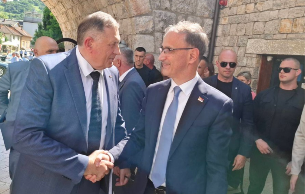 Macut sa Dodikom: Veliki srpski narod treba da bude zajedno, veze trajne i sveprisutne