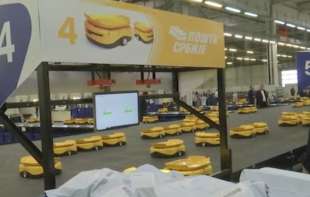 U korak sa vremenom. Pušten u rad robotozivani sistem za pošiljke u logističkom centru u Zemunu